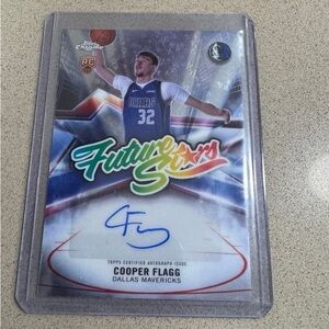 Cooper Flagg 2025-26 Topps Chrome RC Auto Future Stars Autograph Rookie #FS-CF